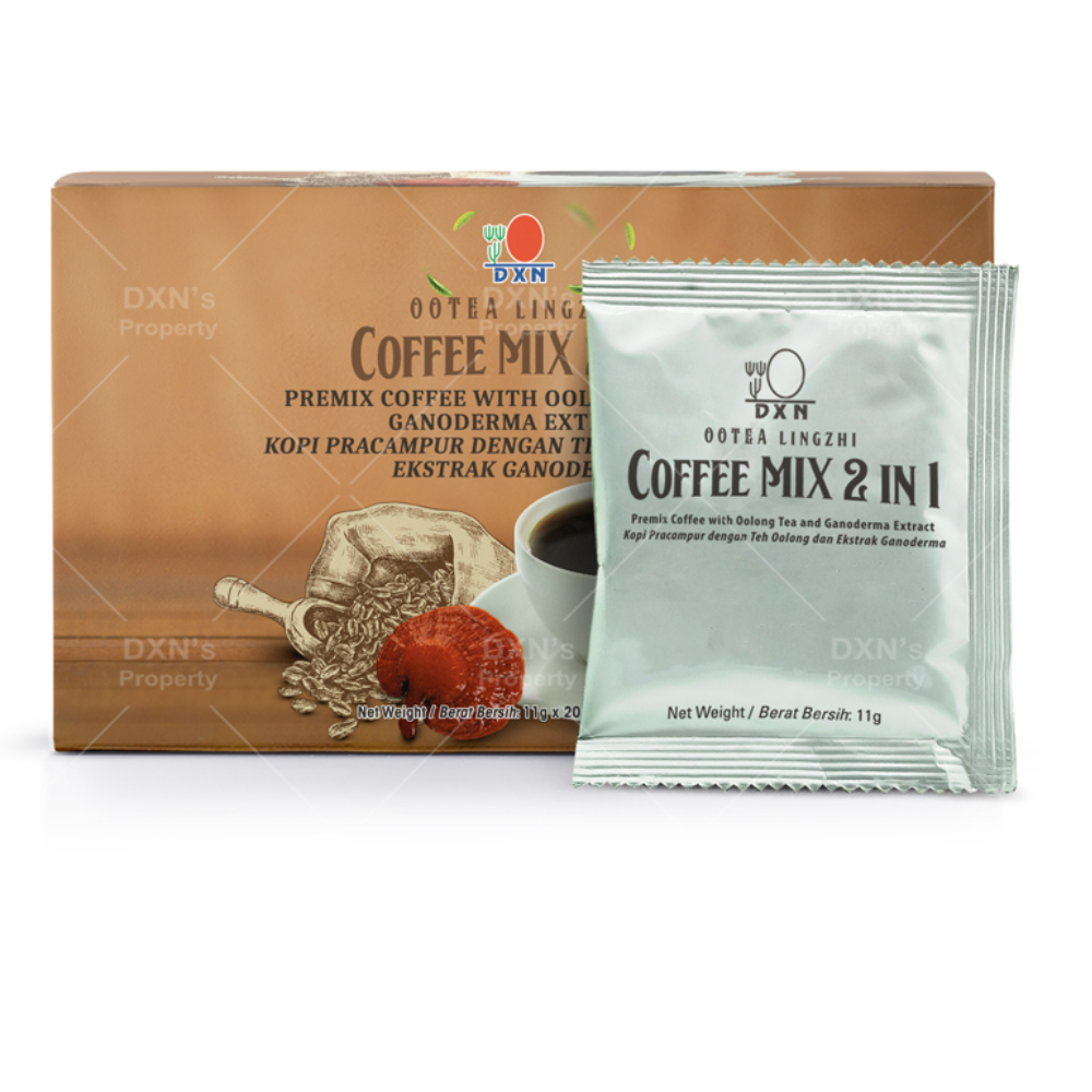 DXN Ootea Lingzhi Coffee Mix 2 in 1