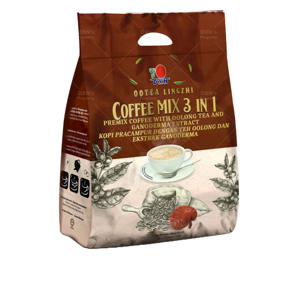 DXN Ootea Lingzhi Coffee Mix 3 in 1